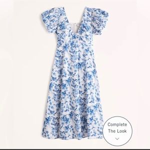 Blue floral dress from Abercrombie. Brand new!